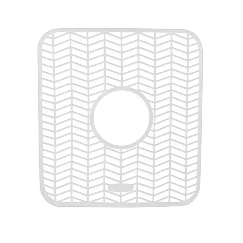 Core Kitchen Clear Silicone Sink Mat 11.5 X 12.5 X 0.4 Inches