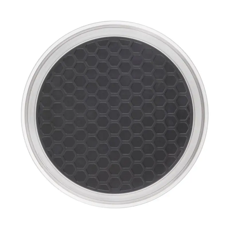 Hexa Black/clear Plastic Lazy Susan - Small Size, 7.5 In Height
