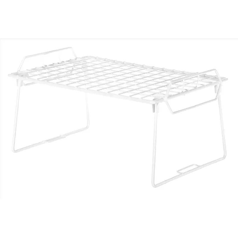 8 In. H X 10.38 In. W X 15.63 In. L White Stackable Shelf - Model 6023-3982