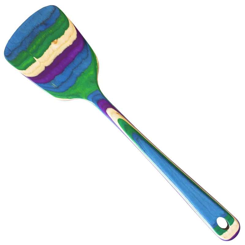 Baltique Multicolored Birch Wood Spatula 12.5 Inches