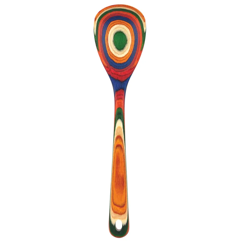 Baltique Marrakesh Multicolored Birch Wood Mixing Spoon 12.5 Inches