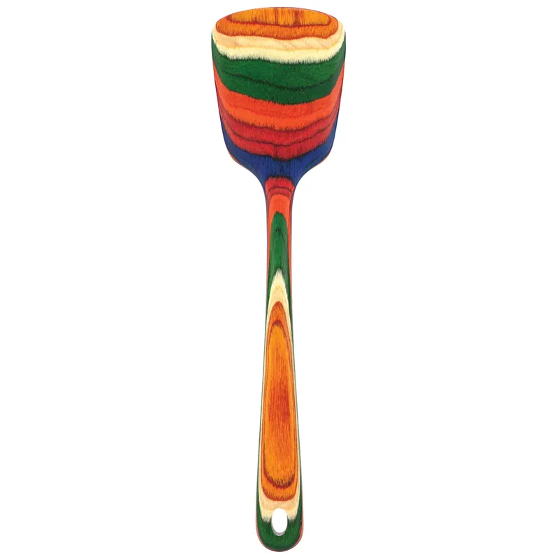 Baltique Marrakesh Multicolored Birch Wood Spatula 12.5 Inches