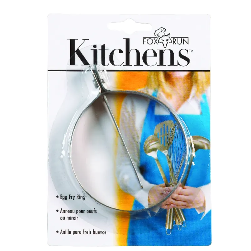 Silver Stainless Steel Egg Fry Ring - Model 5702 - Kitchen Gadget