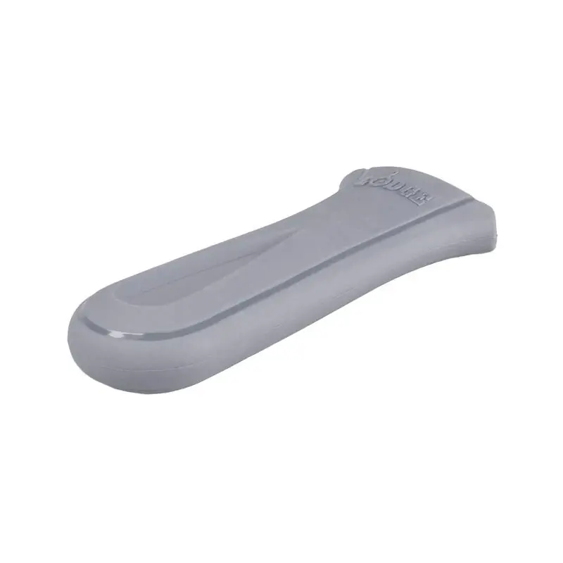 Lodge Deluxe Grey Silicone Skillet Handle Holder, 6 Inch Length