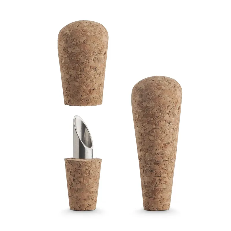 Gold/silver Stainless Steel Corker/pourer - Model Fta7500