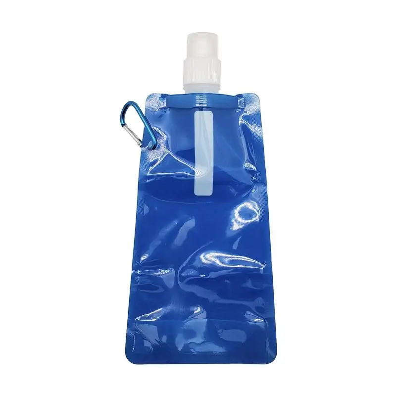 16 Oz Blue/red Polyethylene Flask - 2 Pack, Bpa Free, Dishwasher Safe