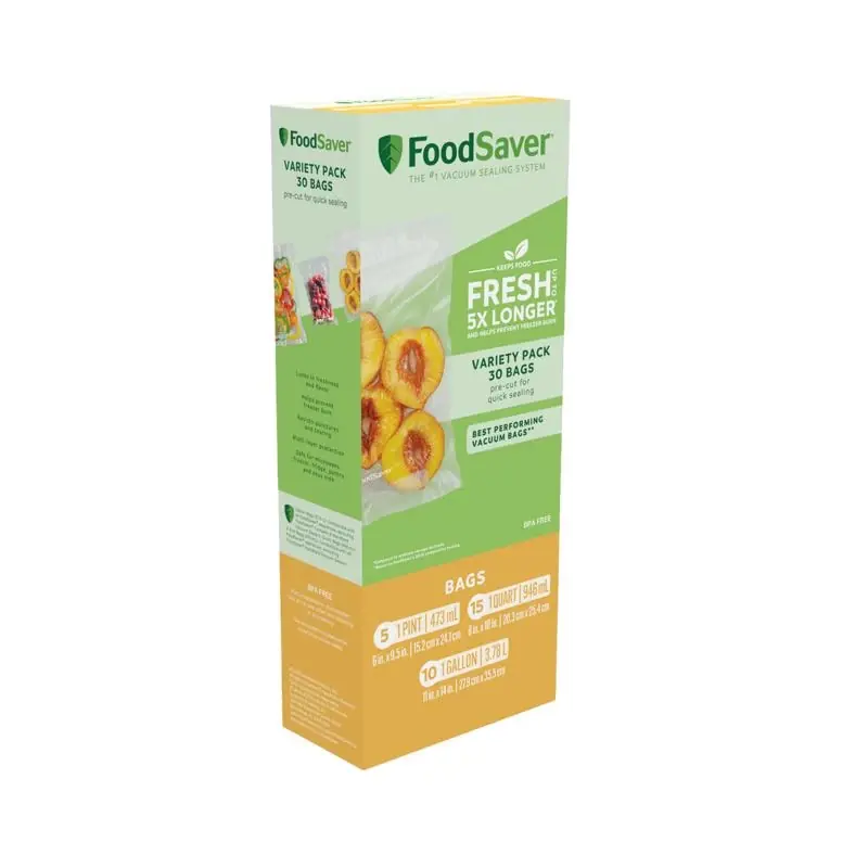FoodSaver Vacuum Sealer Bag 30 Pk