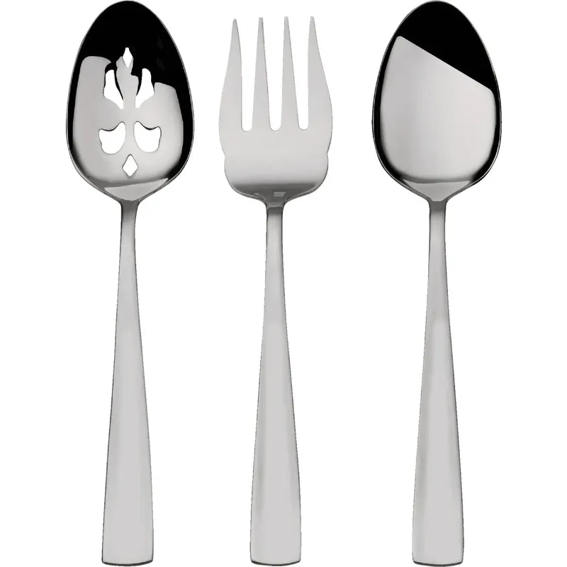 Danford 18.0 Stainless Steel Serving Set - 3-piece Flatware Set