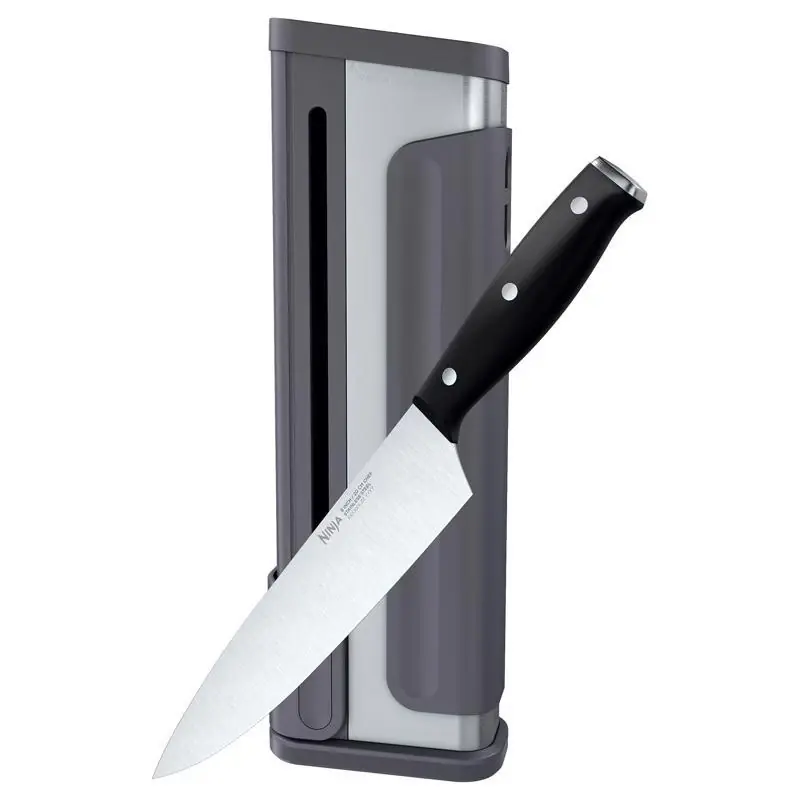 Neverdull Stainless Steel Chef‘s Knife And Sharpener Set 2 Piece