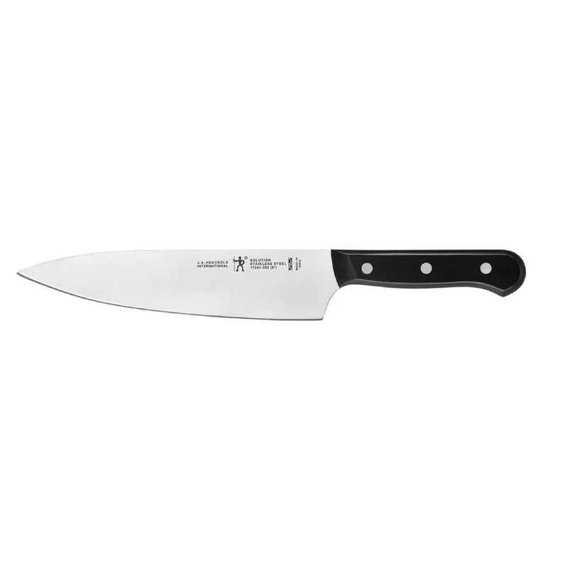 8 In. Stainless Steel Chef‘s Knife With Plastic Handle