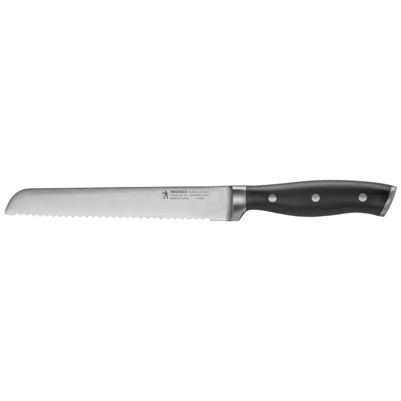 8 Inch Stainless Steel Serrated Bread Knife With Plastic Handle