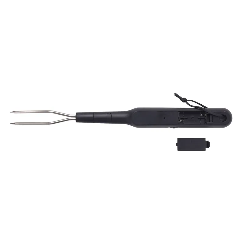Taylor Black/Silver Plastic/Stainless Steel Digital Fork Thermometer
