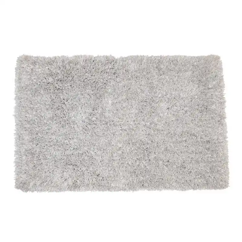Sttelli Intermix White Bath Rug – 32" X 20" Cotton-Polyester Soft Absorbent Mat