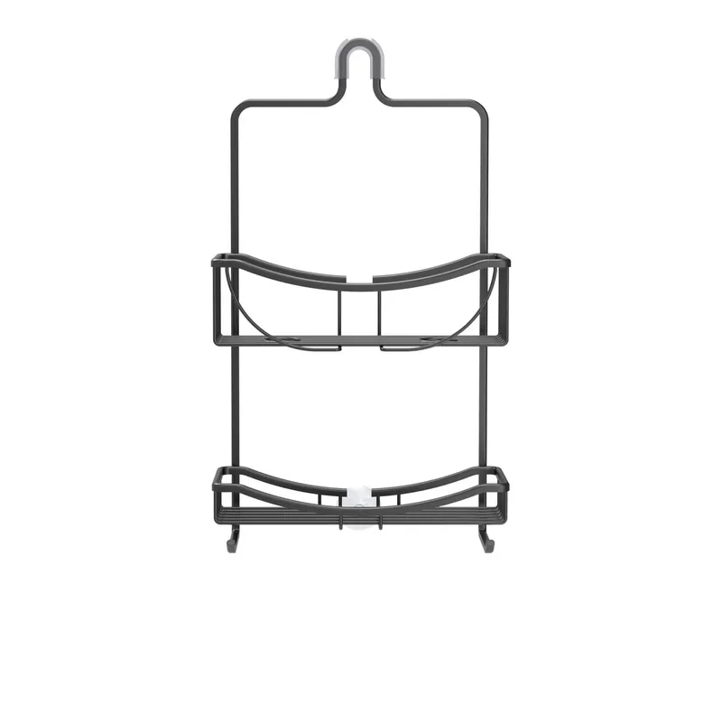 Venus 19.5 In. H X 4.5 In. W X 11 In. L Matte Black Shower Caddy
