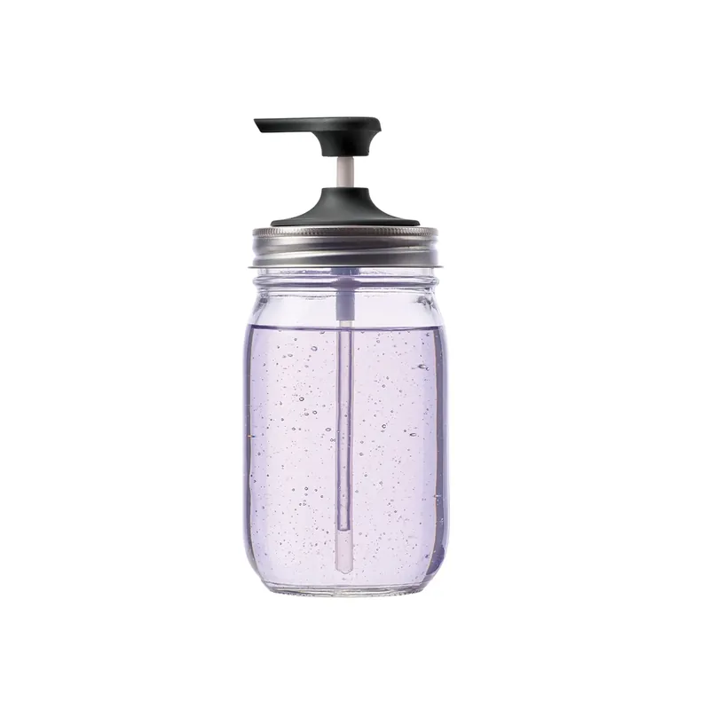 16 Oz Counter Top Pump Soap Pump - Black - Model 82650