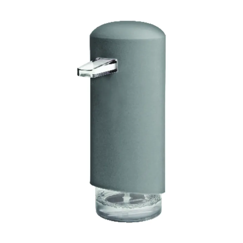 Foaming Gray Plastic Soap Pump 6.75 In. Height 250 Ml Capacity