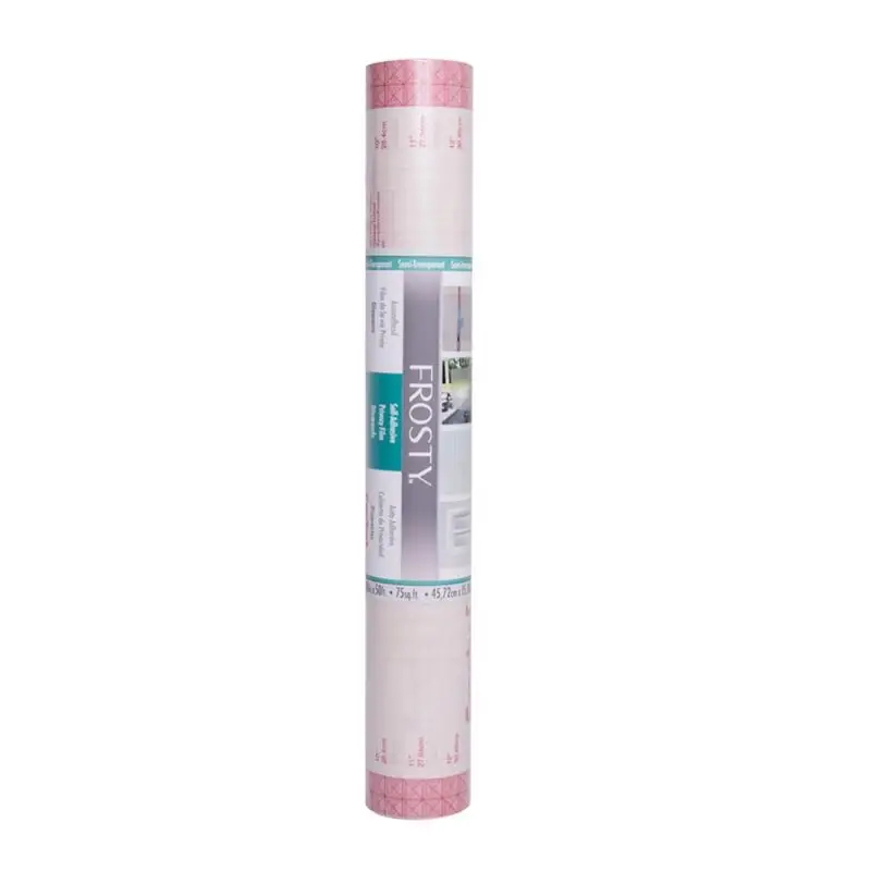 Creative Covering 50 Ft. L X 18 In. W Frosty Self-adhesive Shelf Liner