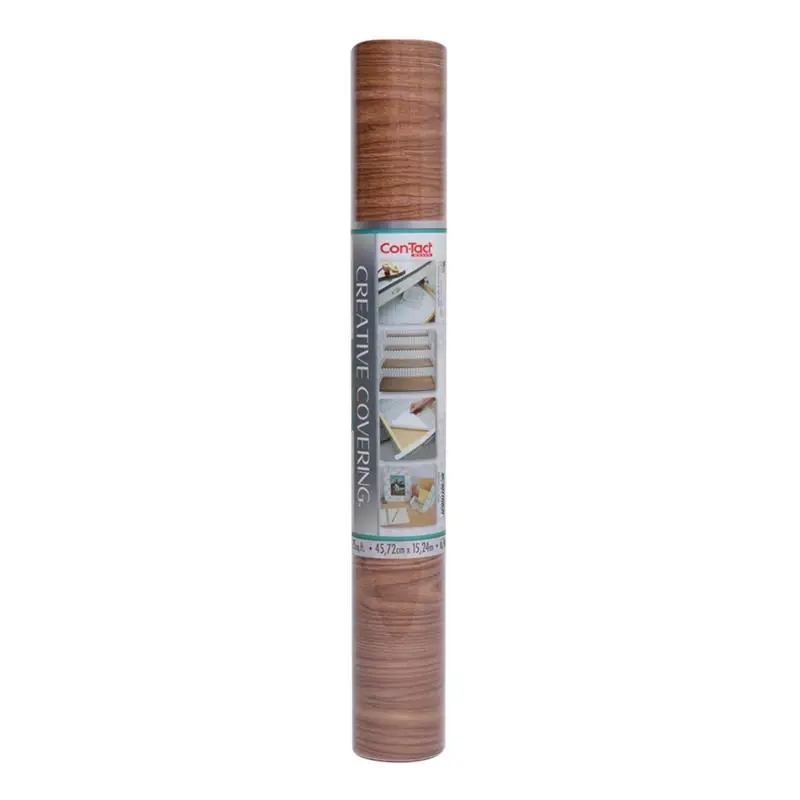 Creative Covering 50 Ft. L X 18 In. W Light Oak Self-adhesive Shelf Liner