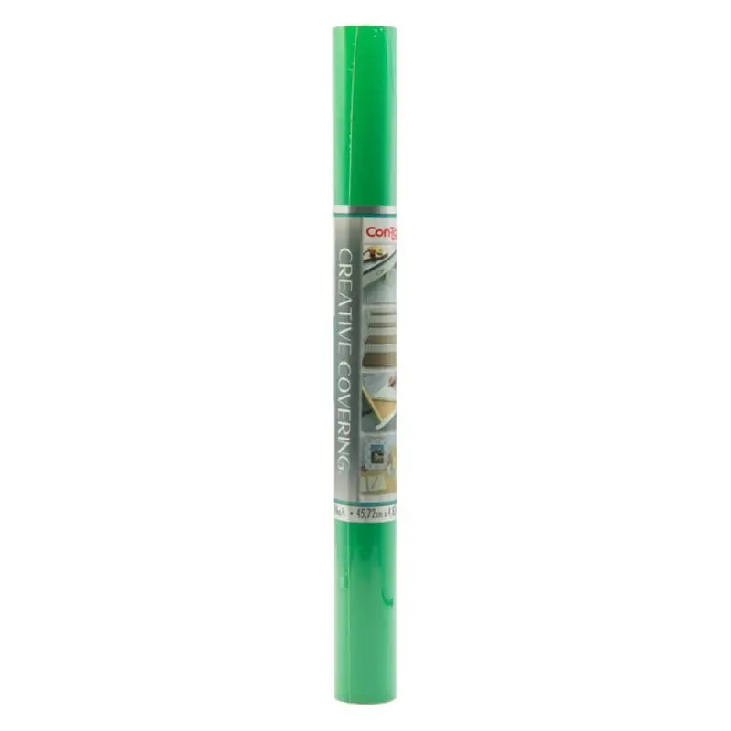 16 Ft. L X 18 In. W Green Self-adhesive Shelf Liner