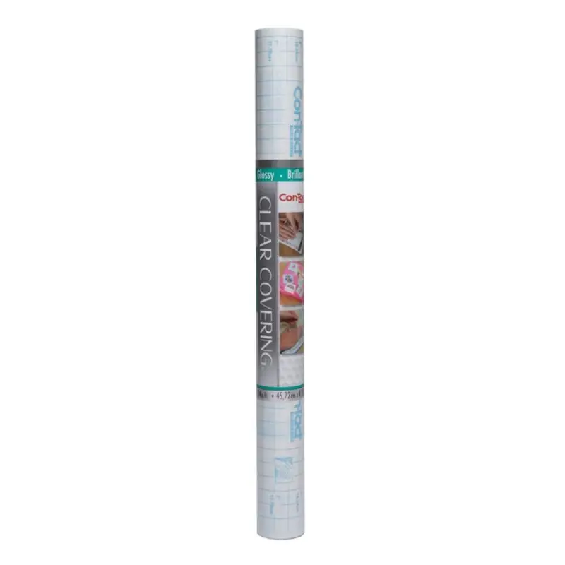 16 Ft. L X 18 In. W Clear Self-adhesive Shelf Liner