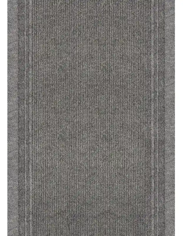 Tracker 26 In. X 60 Ft. Gray Carpet Runner - Indoor/outdoor