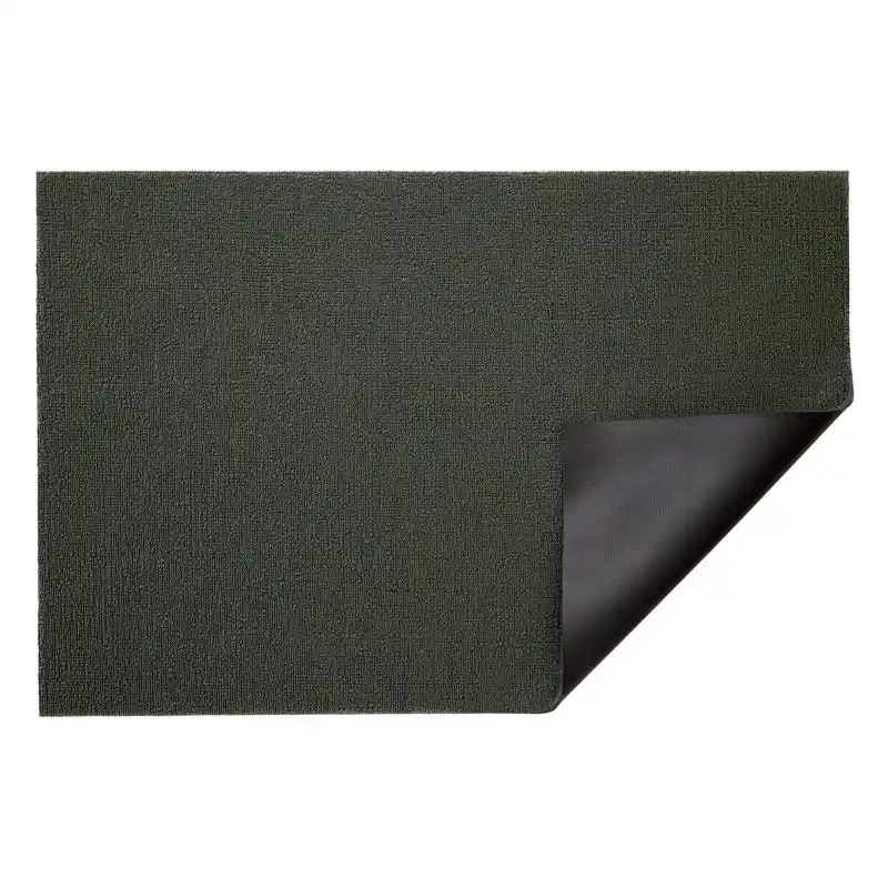 Chilewich 24 In. X 36 In. Green Solid Vinyl Utility Mat, Indoor/outdoor