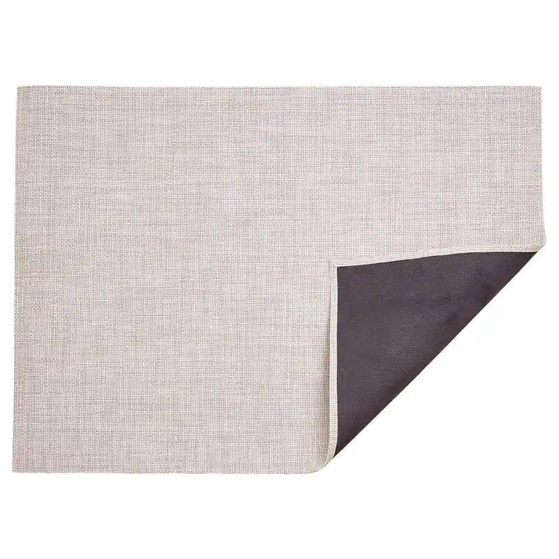 23 In. W X 36 In. L Natural Basketweave Woven Fiber Floor Mat