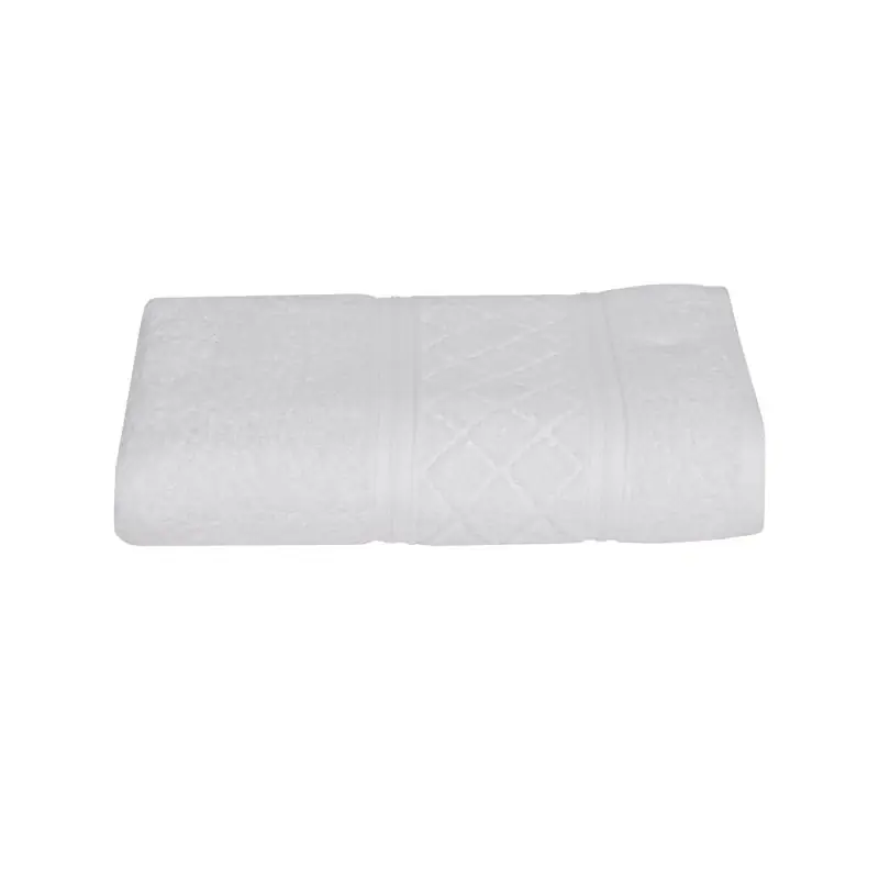 Radiance White Cotton Bath Towel 53" X 27" Model Rat-109-wh