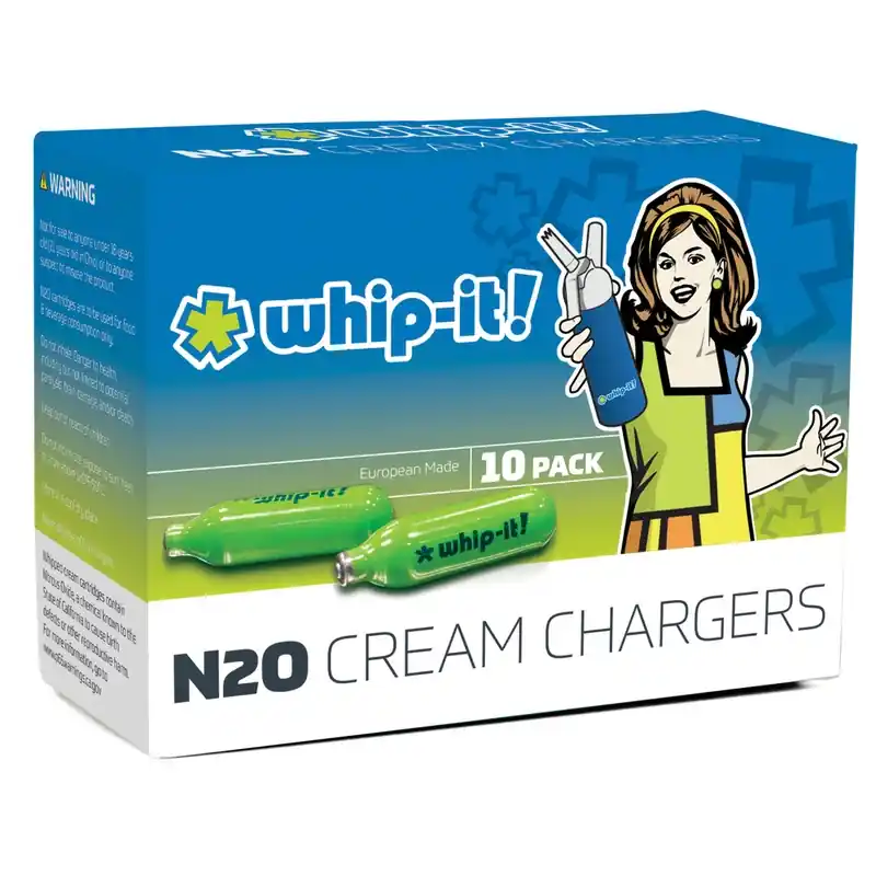 Steel N2o Cream Chargers 0.28 Oz - Pack Of 10