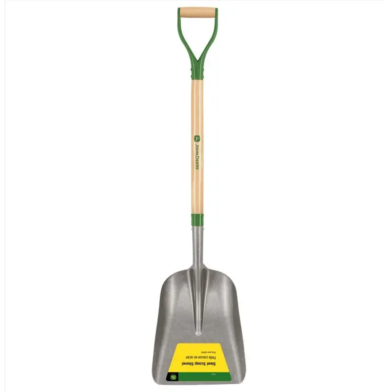 47.5 In. Steel Scoop General Purpose Shovel With Wood D-handle