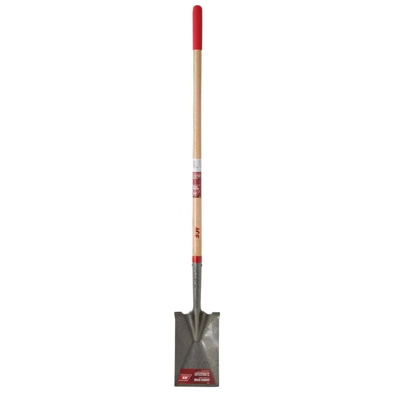 Steel 7.25 In. W X 58 In. L Long Handle Border Spade