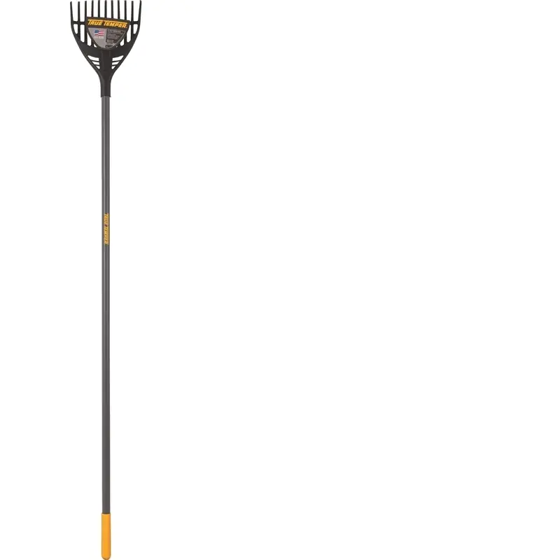 8-In. Poly Shrub Rake, 60-In. Steel Handle