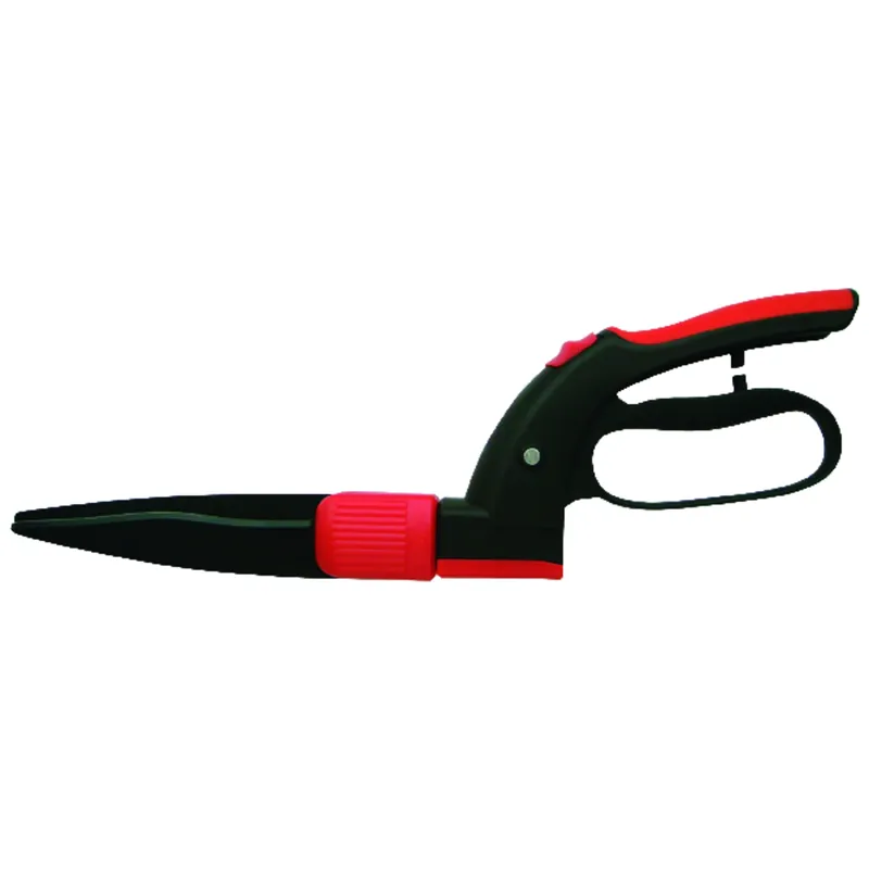 Swivel Steel Straight Edge Grass Shear With 360-degree Rotating Cutting Head