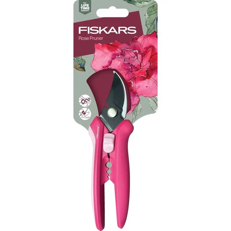 Fiskars Steel Curved Pruners With 0.5 Maximum Cutting Thickness