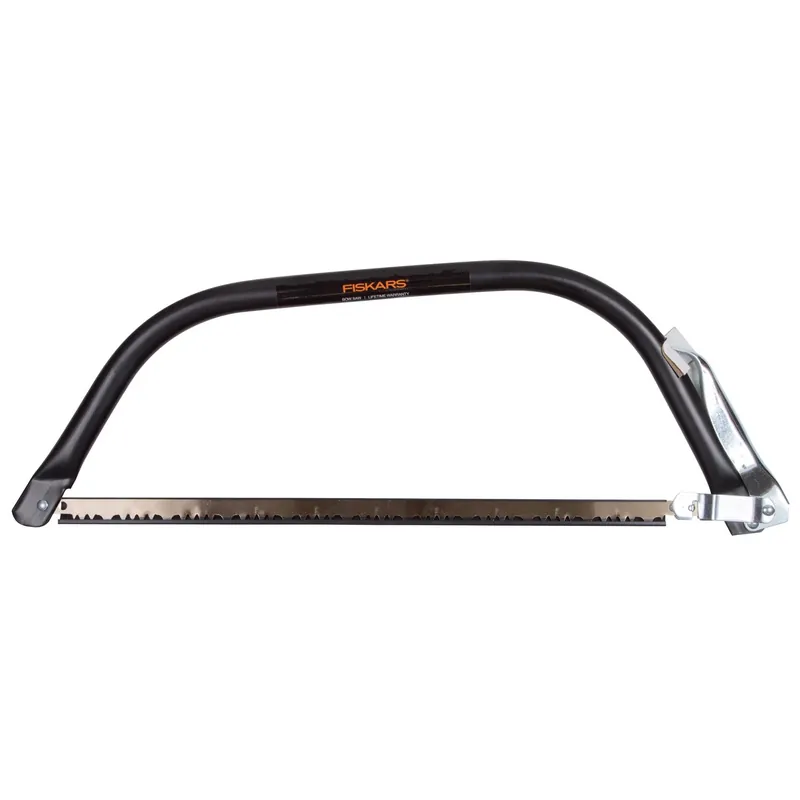 21 In. Steel Precision Tip Bow Saw With Comfort Grip Handle