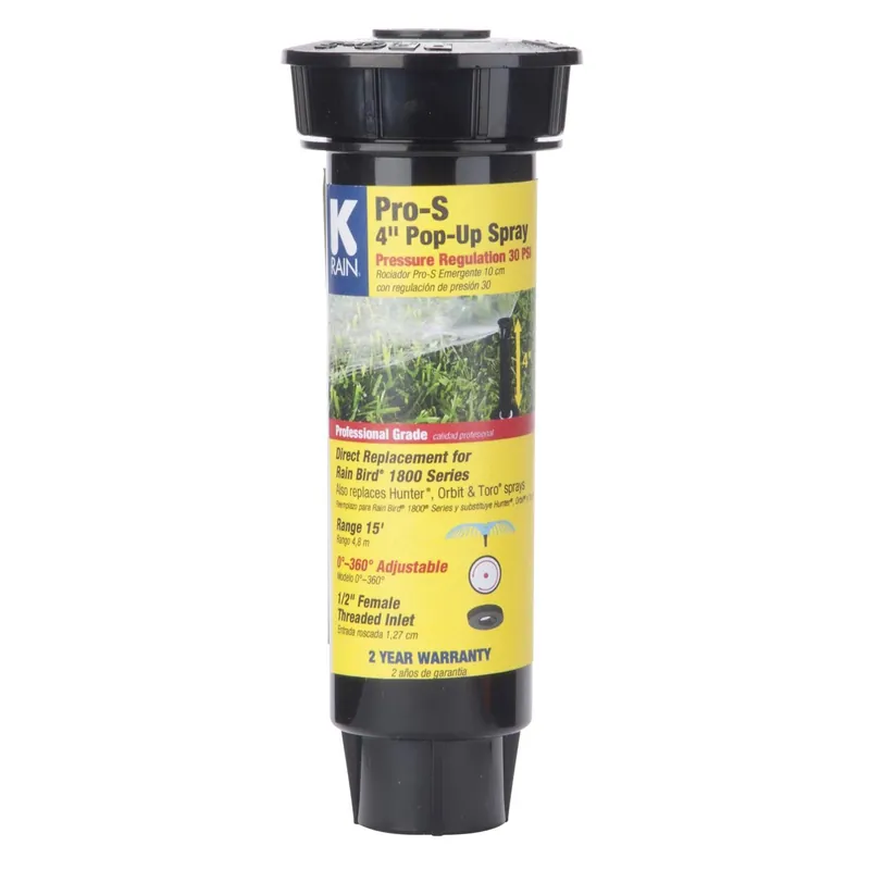 Pro S 4 In. H Adjustable Sprinkler Spray Head - Model 30151