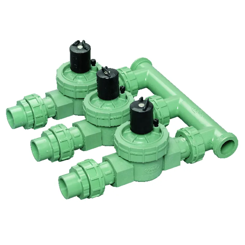 Underground Sprinkler Manifold, 3-Valve