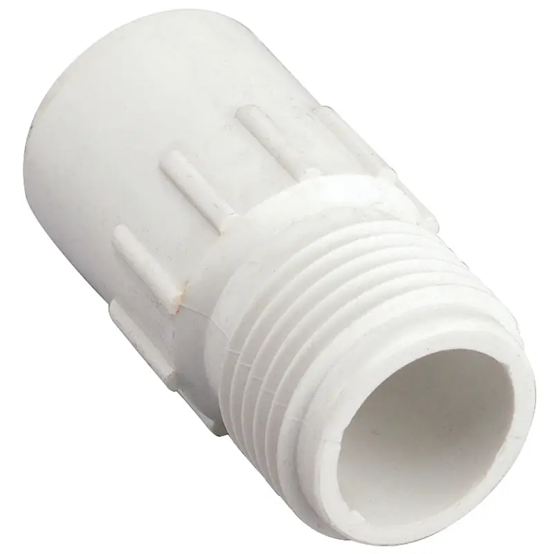 Underground Sprinkler Hose-to-Pipe Fitting, 3/4 MHT X 3/4 In. Slip PVC