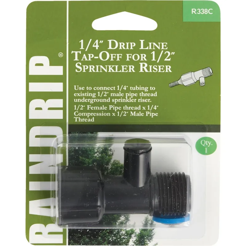 Raindrip 1/4 In. Drip Irrigation Riser 1 Pk