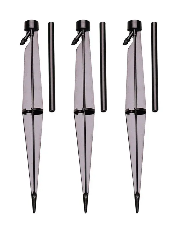 Raindrip For 1/4 In. Tubing Drip Irrigation Tubing Stake 8 In. H 3 Pk