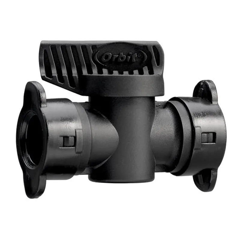 Orbit 1/2 In. Push-Fit Drip Irrigation Coupler 1 Pk
