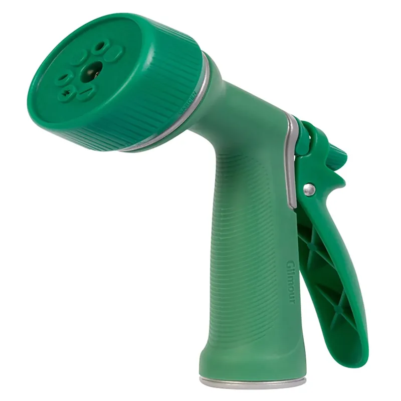 7 Pattern Multi-pattern Metal Watering Nozzle With Rear Trigger Control