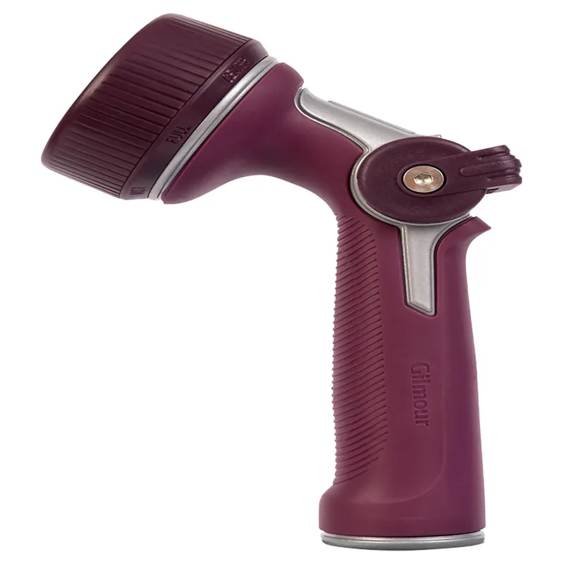 7 Pattern Multi-pattern Metal Watering Nozzle With Thumb Control