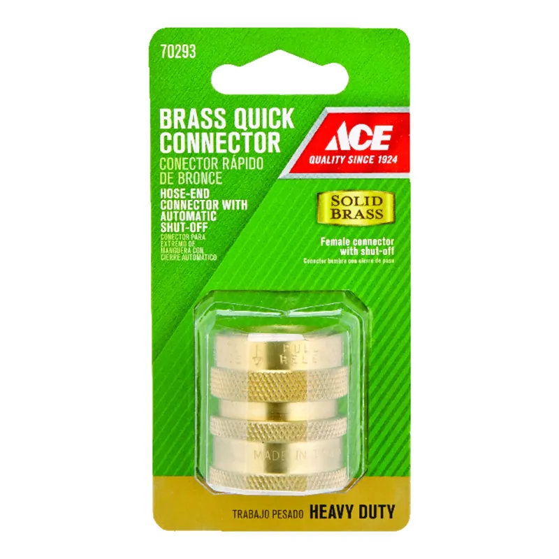 Brass Threaded Female Quick Connector Coupling - Model Gt1921a For Garden Hoses