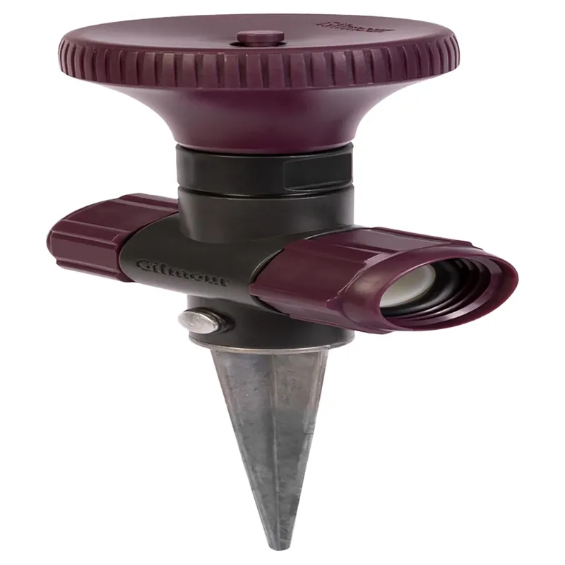 Gilmour Metal Spike Base Spot Sprinkler 800 Sq Ft 1 Pk