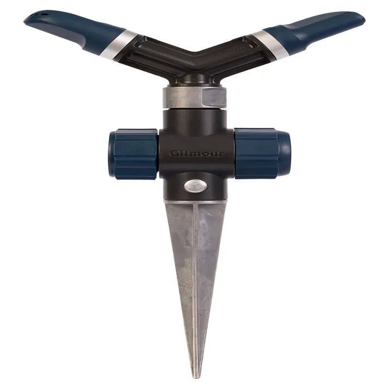 Gilmour Metal Spike Base Whirling Sprinkler 1800 Sq Ft 1 Pk