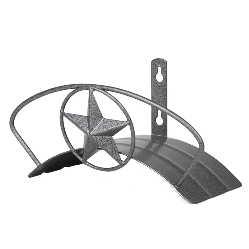 125 Ft. Silver Wall Mounted Hose Hanger - Model Hh-star