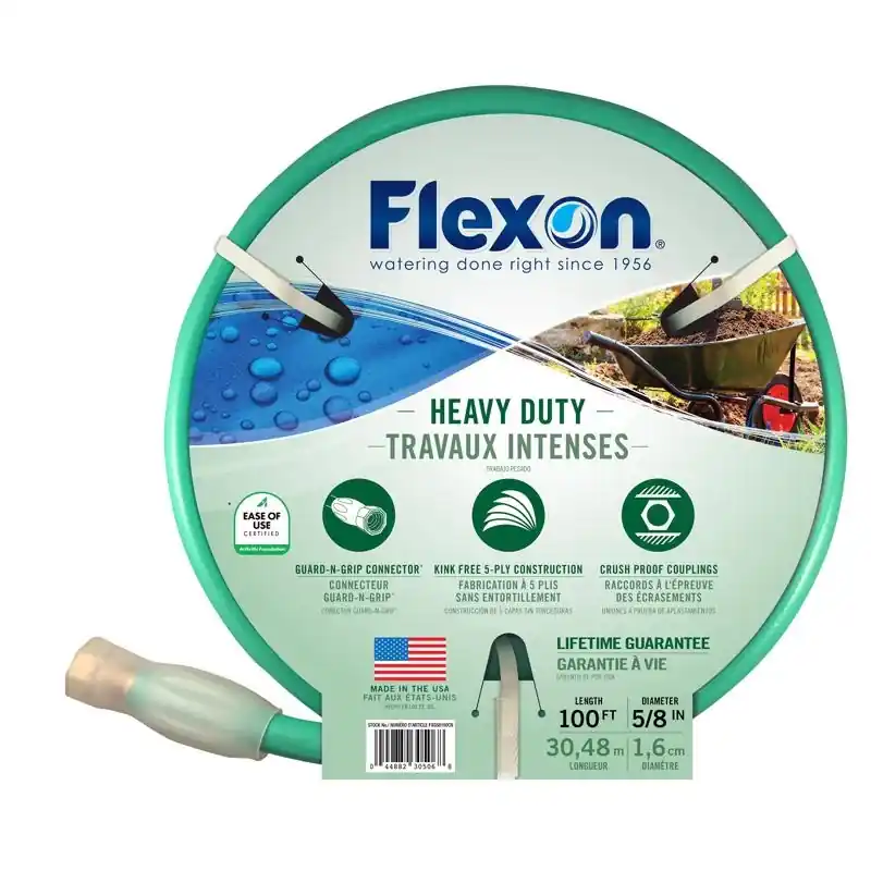 5/8 In. X 100 Ft. Heavy Duty Garden Hose With Kink Resistance