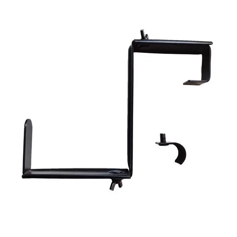 Living Accents Black Steel Adjustable Plant Bracket 1 Pk