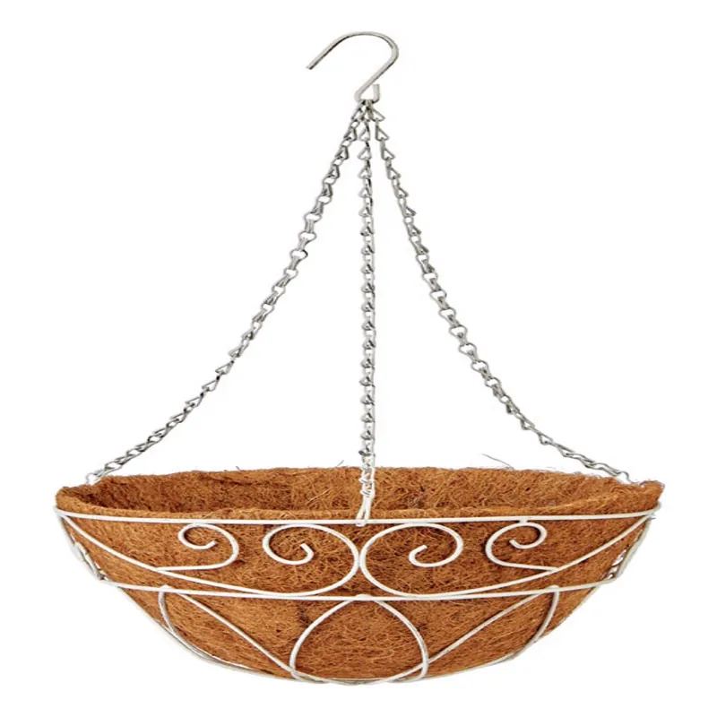 French Country Hanging Basket, 14-In.
